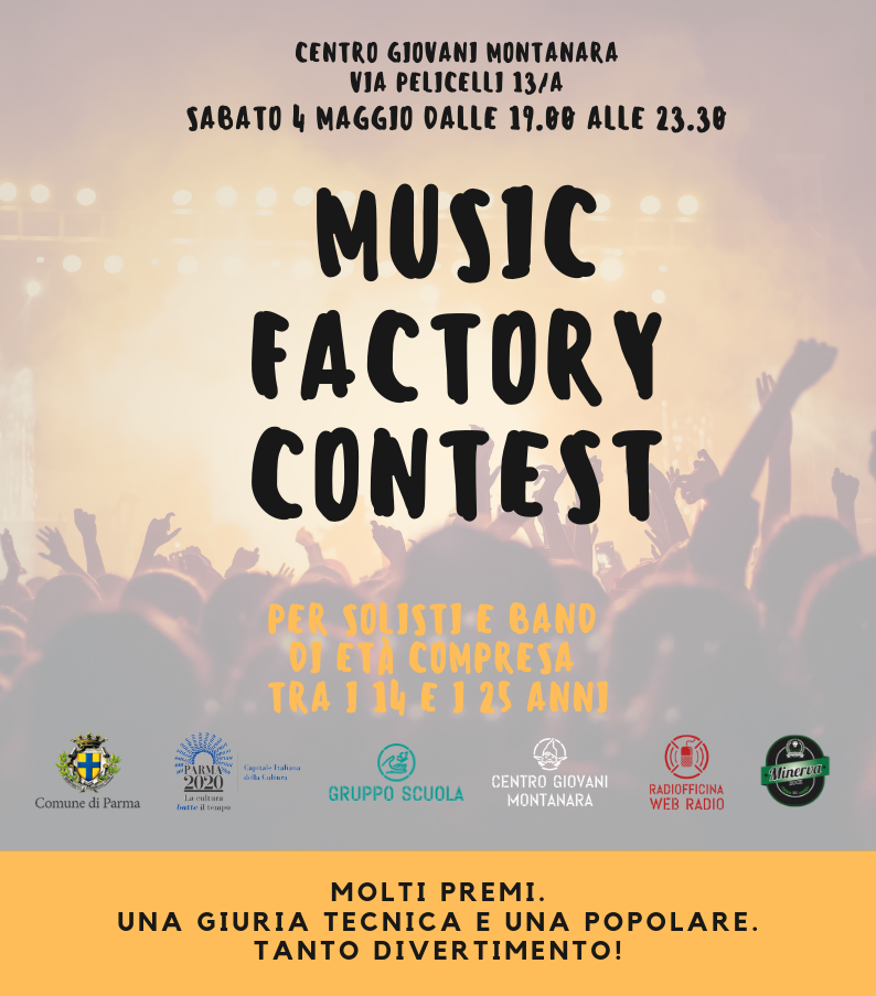 Music Factory Contest - Centro Giovani Montanara - 5 maggio 2019