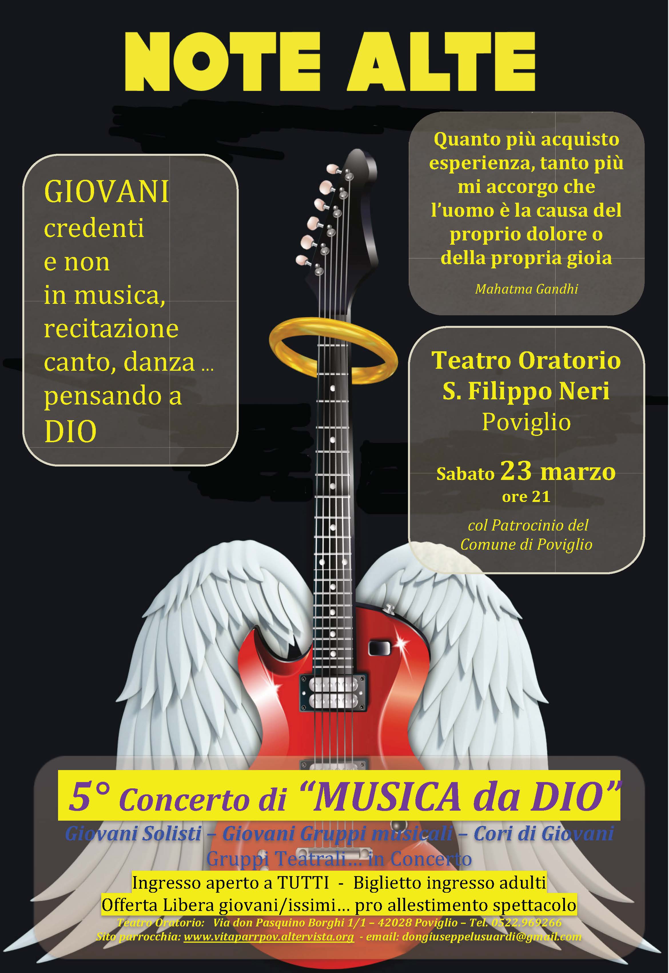 Locandina: 2018-19 &raquo; Musica da Dio 23-03-2019