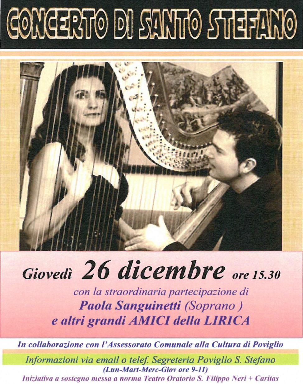 Locandina: 2019-20 &raquo; Concerto S Stefano 26-12-2019