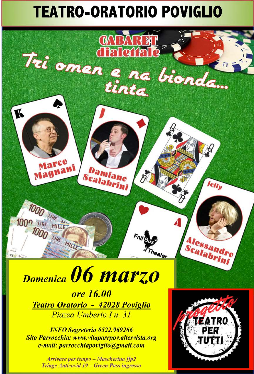 Locandina: 2021-22 &raquo; Cabaret 06-03-2022