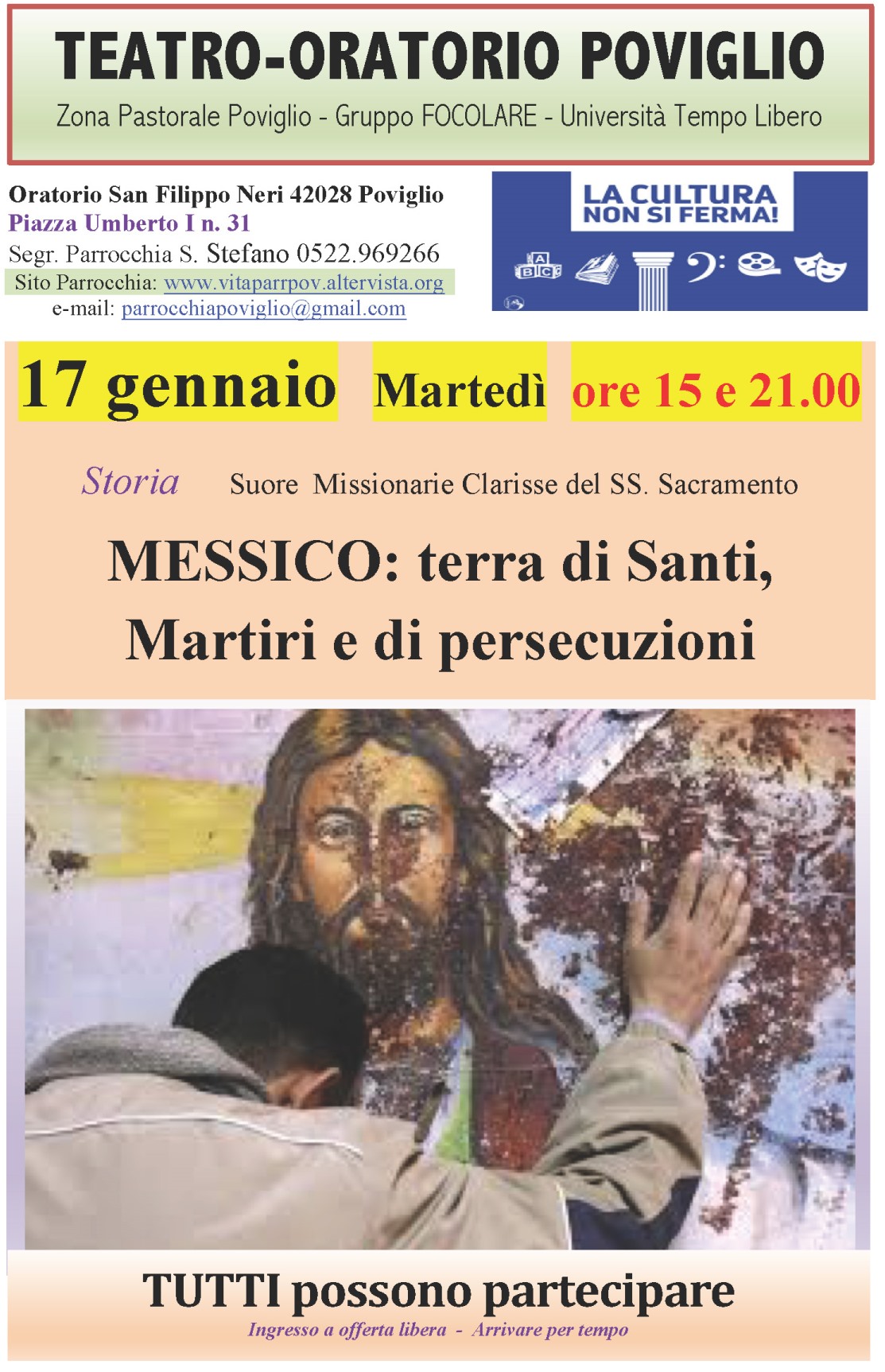 Locandina: 2022-23 &raquo; 10 Suore messico 01-2023